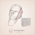 Masque De Beauté Pour Le Visage Et Le Cou, 7 Couleurs, Lumière LED, Photon, Lumière Rouge, Soins Pour La Peau, Réparation De La Peau, Anti-Vieillissement, Rides, Raffermissement De La Peau