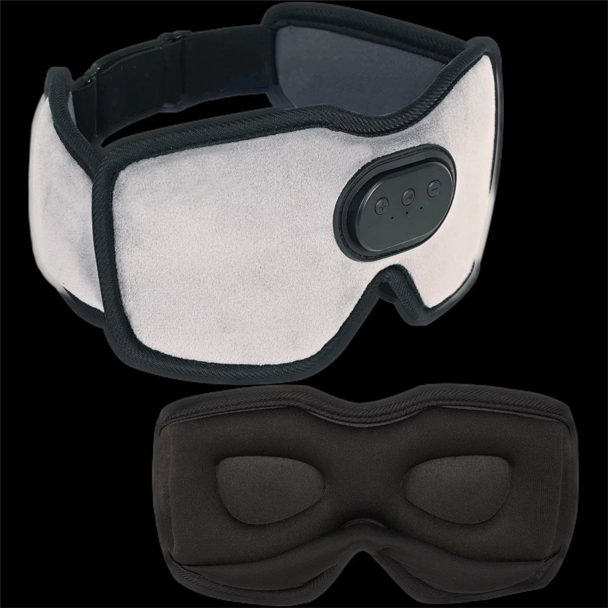 Casque De Masque Pour Les Yeux De Sommeil Bluetooth Haut De Gamme - Mélange De Casque De Sommeil 3D Innovation Pour Le Sommeil Sonore Masque Pour Les Yeux Bluetooth