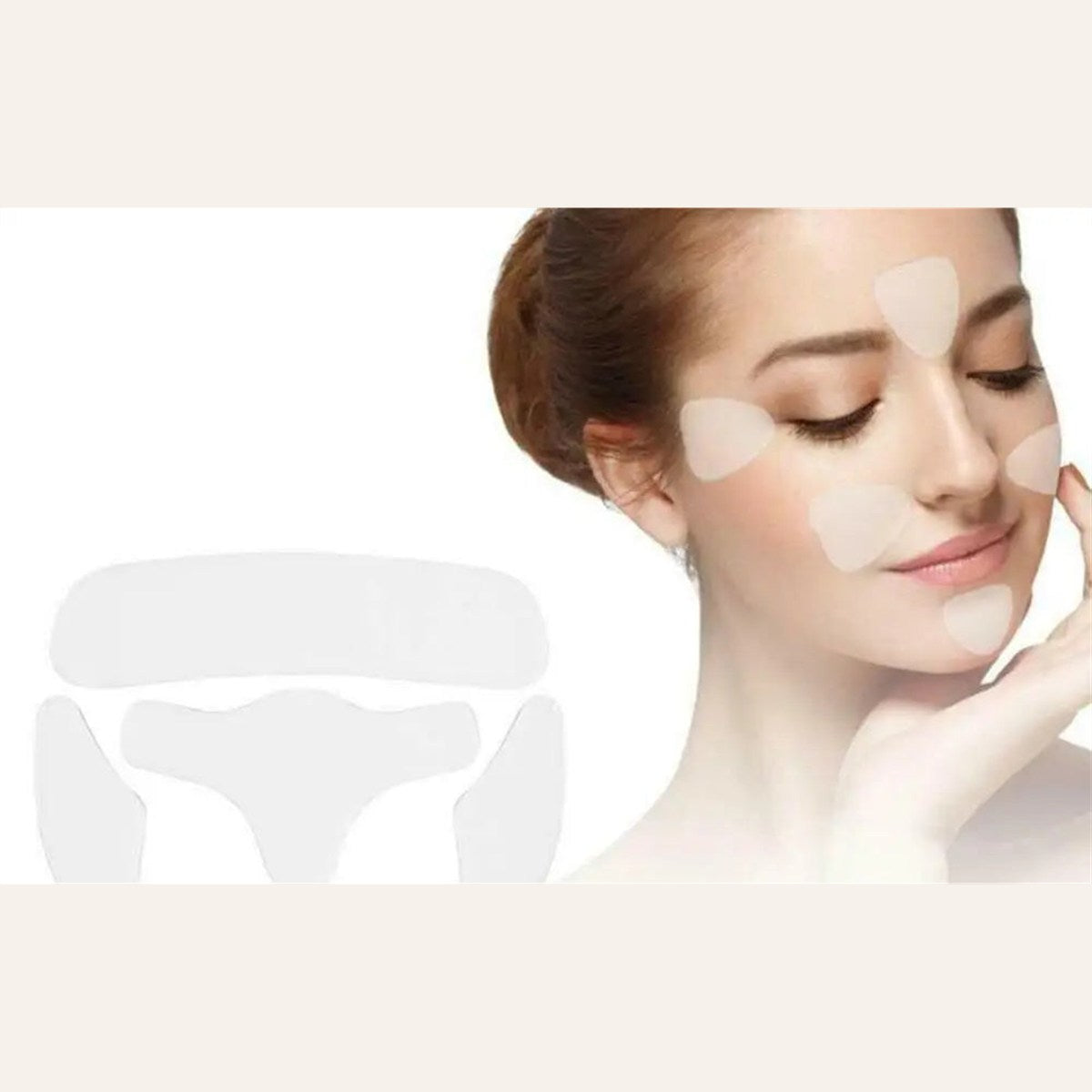 Ensemble De Patchs Faciaux Réutilisables En Silicone, 16 Pièces, Patchs Anti-Rides Pour Le Visage, Le Cou, Le Front, Les Yeux, Les Joues, La Poitrine, Outils De Beauté