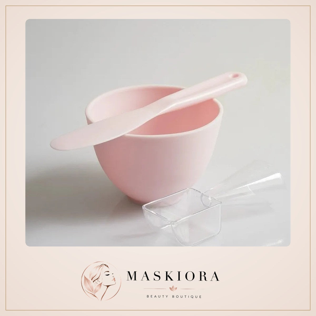 Ensemble De Bols En Silicone Pour Masque Facial, Kit D'Outils De Soin De La Peau, Pinceau Applicateur De Masque, Spatule, Cuillère Doseuse, Fournitures De Beauté