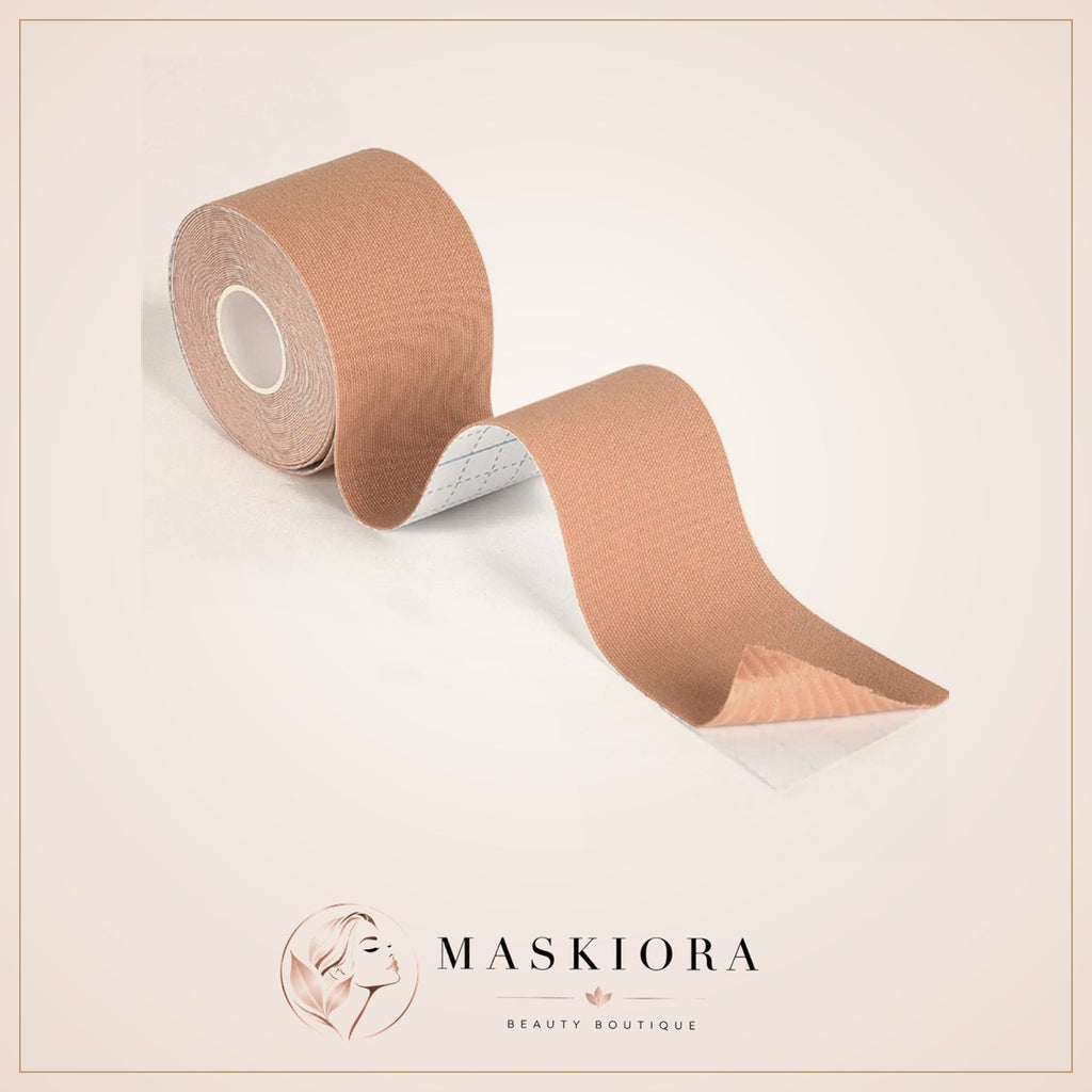 Bande Élastique De Lifting Du Visage, Soulève Instantanément L'Affaissement, La Peau Du Cou Et Le Double Menton Pour Une Mâchoire En V Définie, Réutilisable, 0,98 X 19,85 Pouces