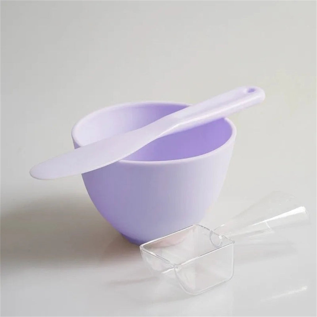 Ensemble De Bols En Silicone Pour Masque Facial, Kit D'Outils De Soin De La Peau, Pinceau Applicateur De Masque, Spatule, Cuillère Doseuse, Fournitures De Beauté