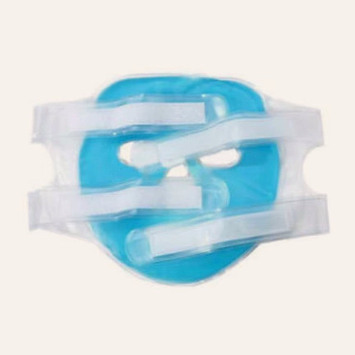 Masque Facial En Gel Froid, Compresse De Glace Bleue, Hydratant Pour Tout Le Visage, Froid Avec Coussin Facial De Relaxation