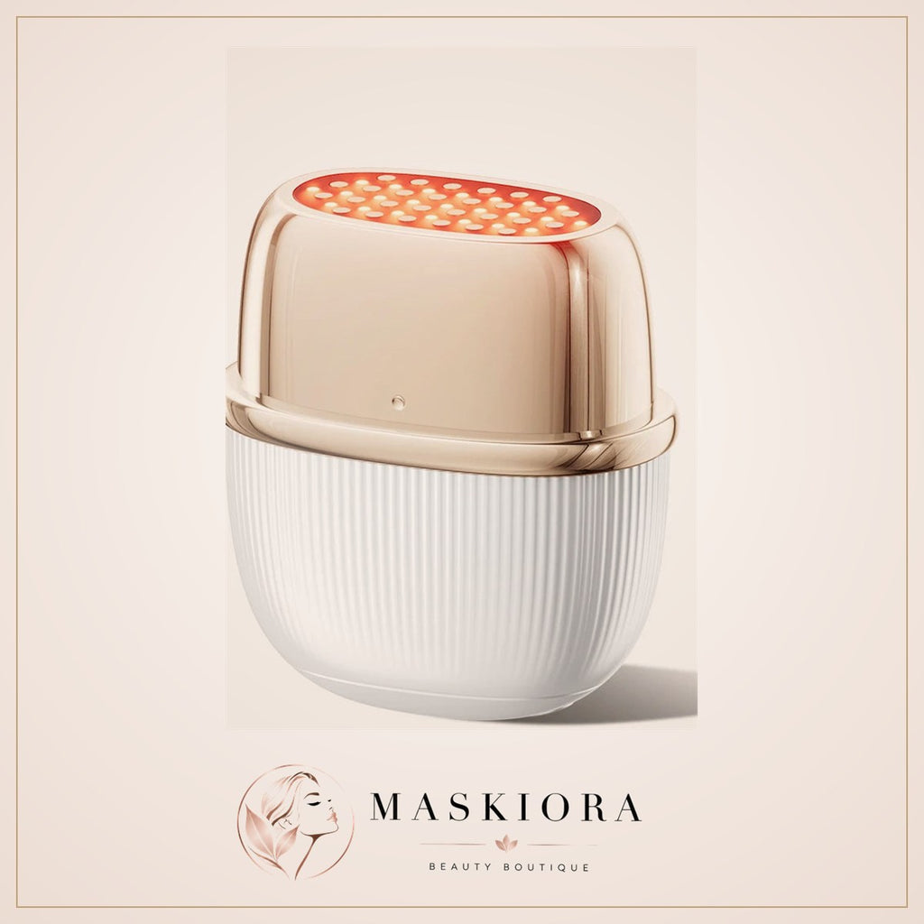 Appareil De Beauté  À Radiofréquence Multipolaire, Raffermissement De La Peau, Anti-Âge, Anti-Rides, LED 3 Couleurs, Soin De La Peau, Masseur Facial À Radiofréquence En or 24K