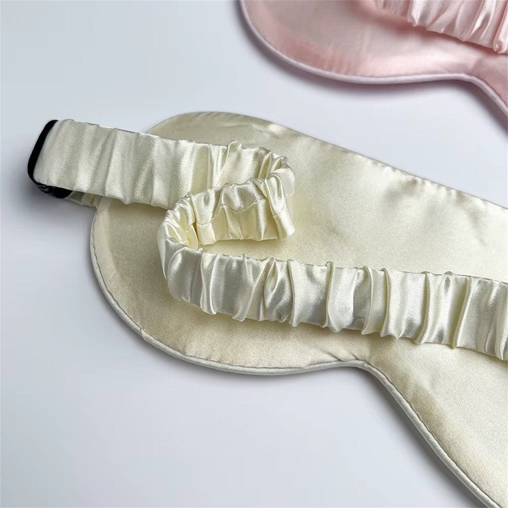 Élastique doux recouvert de soie
